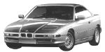 BMW E31 B3451 Fault Code