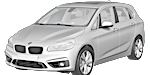 BMW F45 B3451 Fault Code